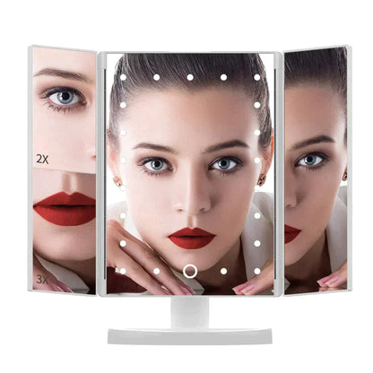 LED Touch Screen Makeup Mirror